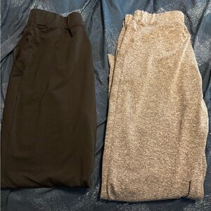 Elegant Black and Gray Women's Skirt Set